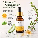 Fade Fashion Brightening Face Serum 15ml | 5% Niacinamide + 2% Alpha Arbutin + Vitamin C + Hyaluronic Acid | Helps Reduce Dark Spots, Acne Marks & Pigmentation | Hydrating Serum for Men & Women